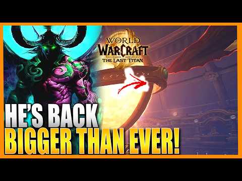 Illidan Removes The SWORD! Blizzard Confirms His New Role