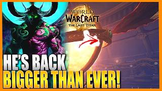 Illidan Removes The SWORD! Blizzard Confirms His New Role