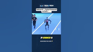 Unitree H1 — The Speed Demon 🏃‍♂️⚡ | Fastest Humanoid Robot on Earth