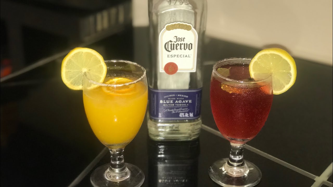 Pink Señorita Cocktail And Skinny Margarita Cocktail 🍸/ Two Cocktails