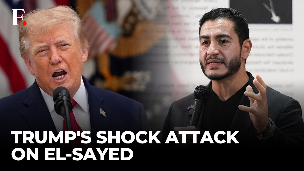 ‘Muslim Brotherhood Guy -- ’ Trump SLAMS El-Sayed | US News | Firstpost thumbnail