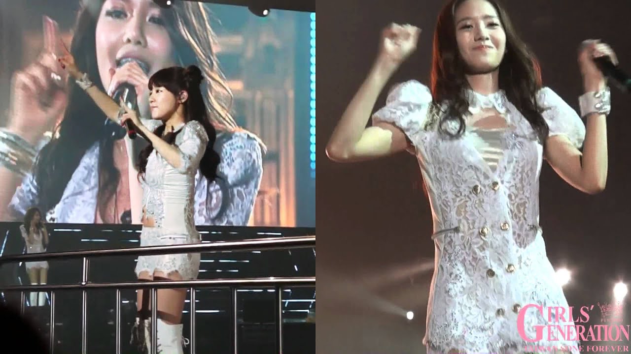 120115 SNSD Kissing you@HK