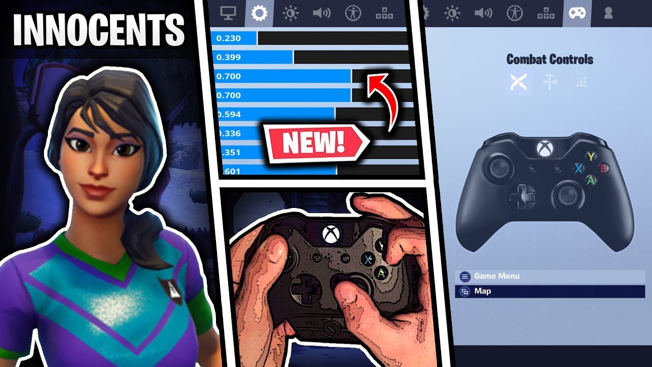 *NEW* Innocents Fortnite Settings and Controller Keybinds - YouTube