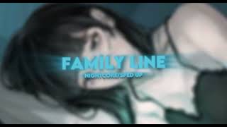 family line - conan gray (nightcore/sped up)