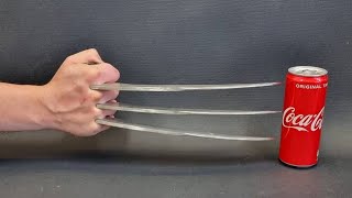 How to Make a Wolverine Claws out of Stainless steel