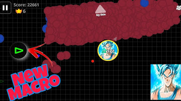 Agario mobile New Macro fast DESTROYING PLAYS BEST GAMEPLAY