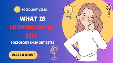 What is the Looking-Glass Self? | Introduction to Sociology | Social Interaction |