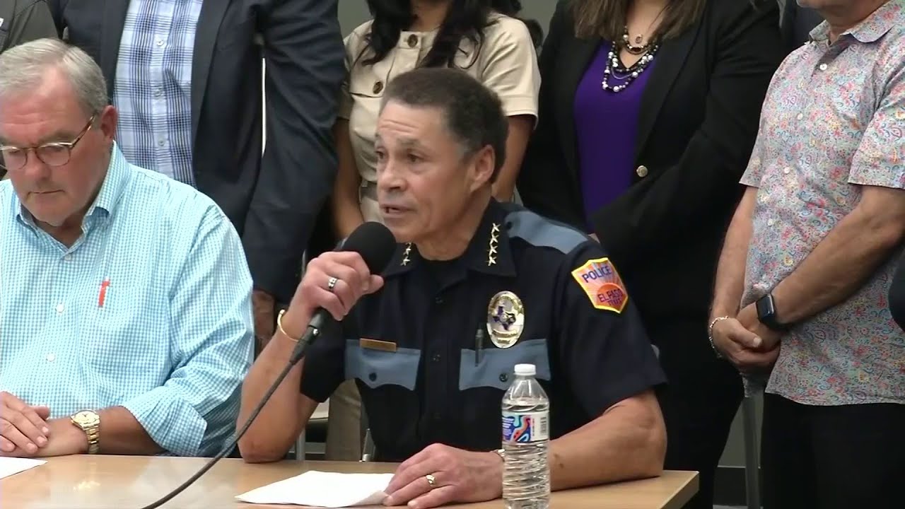 El Paso police chief gives emotional update on mass shooting - YouTube