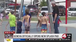 Geneva officially opens new splash pad