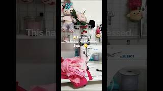 🪡sewing a princess peach inspired dress. 👗#diydress #sewing #cosplay  #princesspeach
