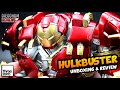 HULKBUSTER DLX Threezero Iron Man Unboxing e Review BR GIGANTE!