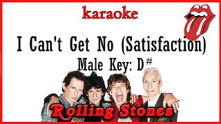I Can't Get No/ Satisfaction (Karaoke) The Rolling Stones/ Male key D#