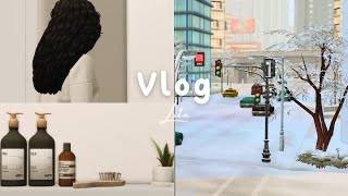 🧴┆︎SIMS 4 VLOG: self care day