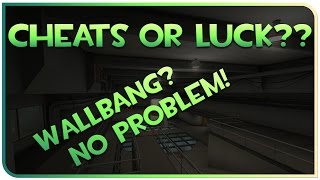 Cs Go: Cheats or Luck Incredible Awp Floor Kill On Nuke