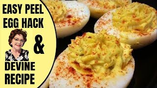 Easy Peel Hard Boiled Eggs Recipe  Southern Style Deviled Eggs