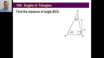 Saxon Math - Pre-Algebra 1/2: 3rd Edition (Lesson 104) - Classifying Triangles, Angles in Triangles