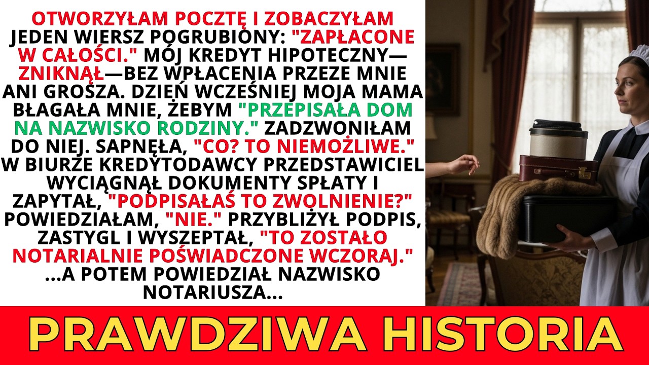 MAMA SFAŁSZOWAŁA MÓJ PODPIS I SPŁACIŁA KREDYT - PRAWDA O SPADKU MNIE ZSZOKOWAŁA!