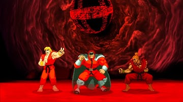 Marvel VS Capcom 2 - Ken/Bison/Akuma - Expert Difficulty Playthrough