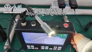 Vicam Pipe Camera Adjusting Brightness 23Mm Waterproof Camera