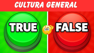 ¿Podrás Saber Si Es VERDADERO o FALSO? 🤔🧠