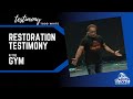 Todd White - Gym Restoration Testimony ( Jesus can Restore anything )