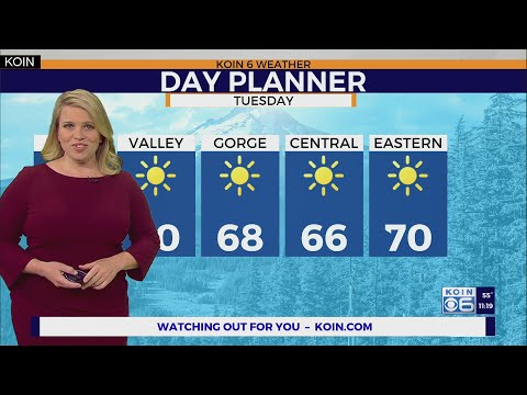 Weather forecast: Tuesday