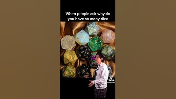 Just Remember THERE IS NO SUCH THING AS TO MANY DICE 🎲 #shorts