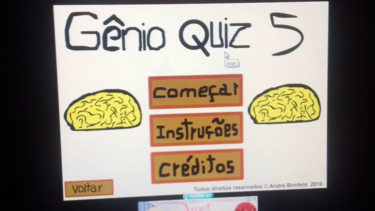 Respostas De G nio Quiz 5 At A Quest o 25 YouTube Respostas de g nio quiz 5 at a quest o 25 youtube
