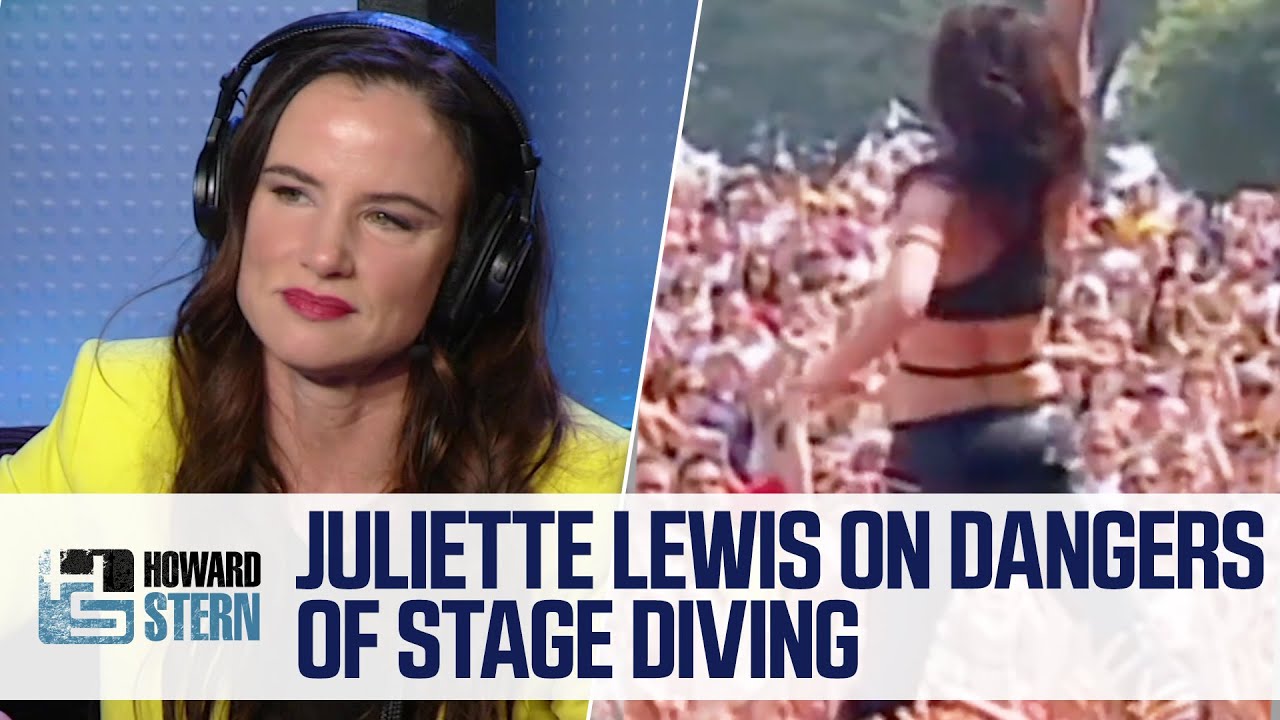 Juliette Lewis on Stage Diving at Her Rock Shows (2016)