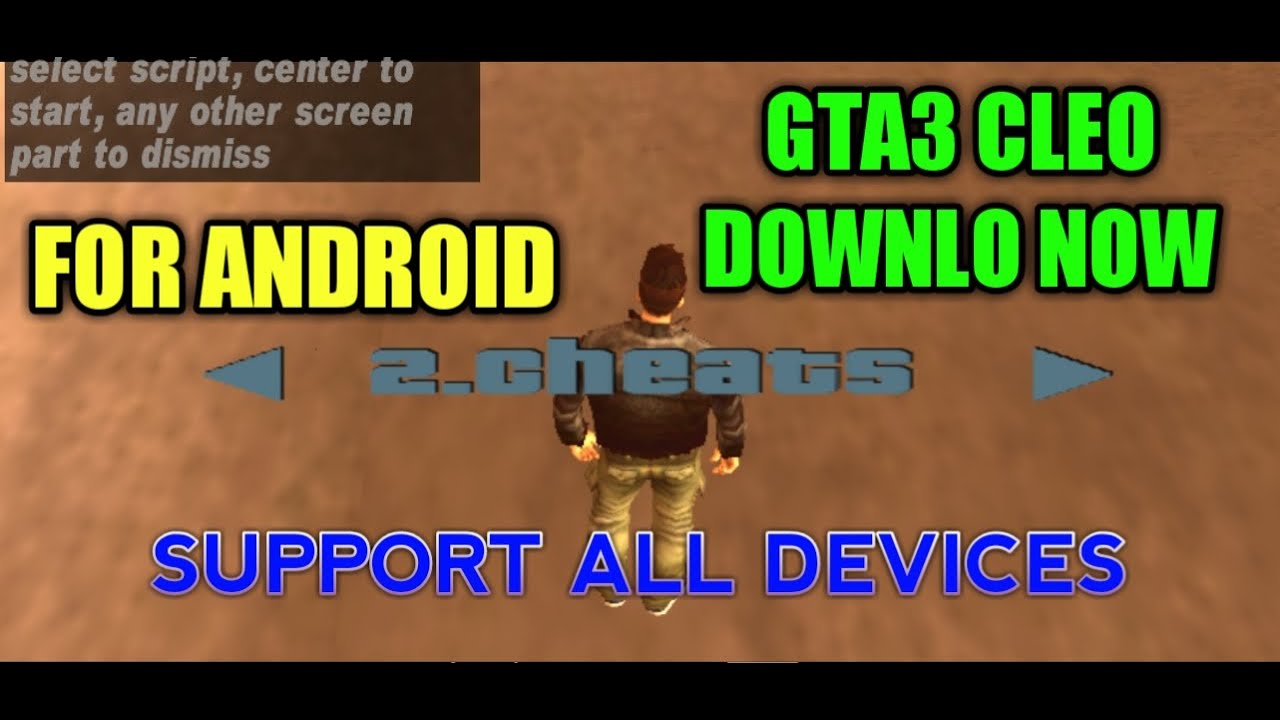 GTA 3 CLEO ANDROID DOWNLOAD NOW YouTube
