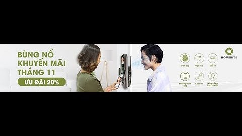 Khoá cửa thông minh nhận diện khuôn mặt HomeKit AB-34C