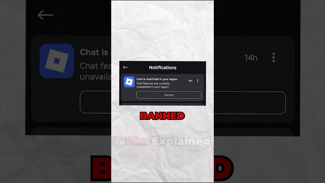 Roblox Chat BANNED in 18 Countries! 😱 #roblox #robloxnews
