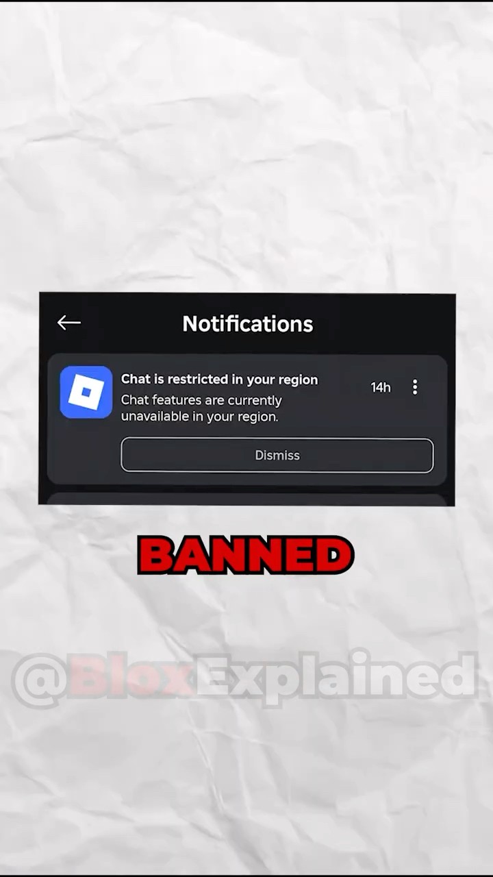 Roblox Chat BANNED in 18 Countries! 😱 #roblox #robloxnews