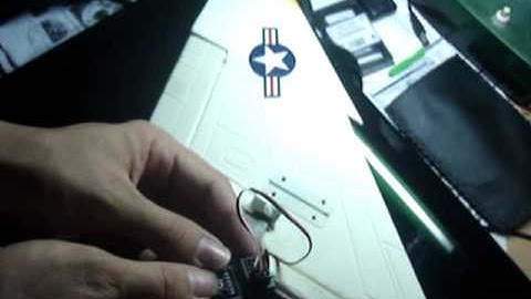 how connect push rod to servo.MPG