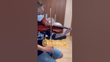비브라토는 이렇게!!👍비브라토 배우는 첫 시간(장하윤바이올린) #비브라토 #스즈키3권 #수원바이올린레슨 #용인바이올린레슨