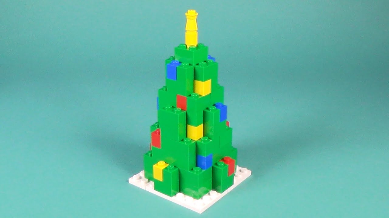 How To: Build A LEGO Christmas Tree