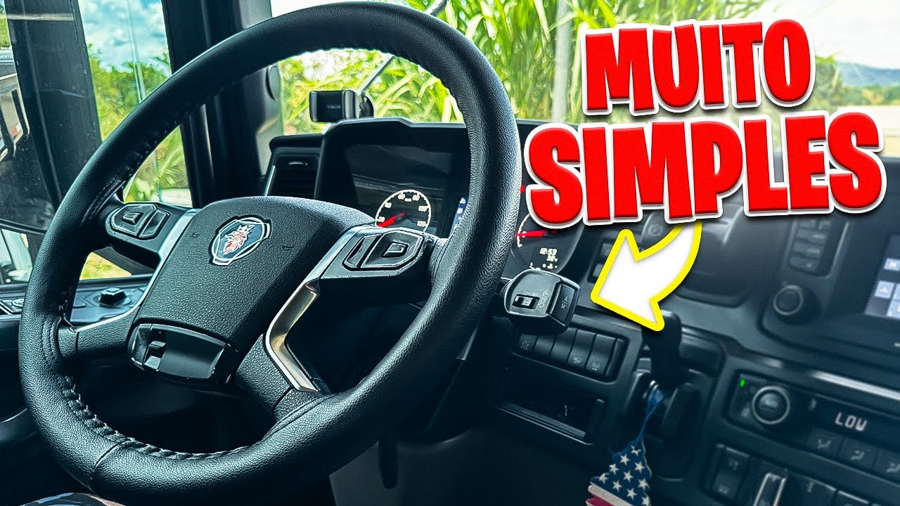 COMO DIRIGIR CAMINHÃO AUTOMÁTICO | SCANIA R450