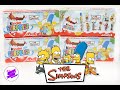 "Симпсоны" в Киндер сюрпризах!!! Открываем старые тройки киндеров. Собираем игрушки по Симпсонам!