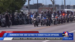Ride to honor fallen officers