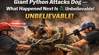 Famous Giant Python Attacks Dog — What Happened Next Is Unbelievable! Wealth