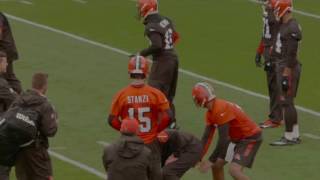 Hue Jackson Mic'd Up During Rookie Minicamp