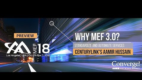 Why MEF 3.0?