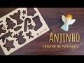 Tutorial de Feltragem - Anjinho - Uso de Molde