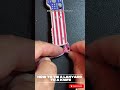 how to tie a lanyard to a knife #edc #survivalknife