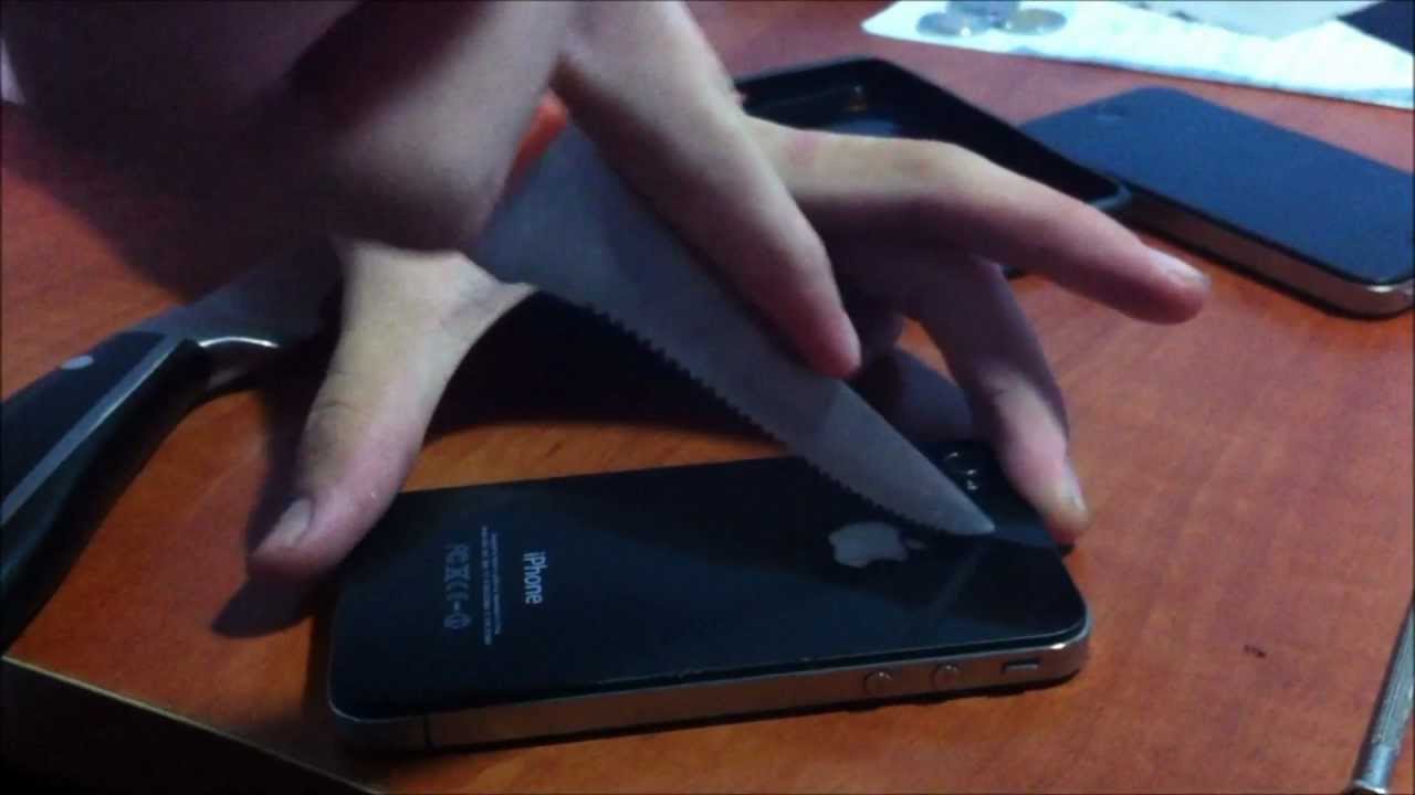 iPhone 4 Scratch Test