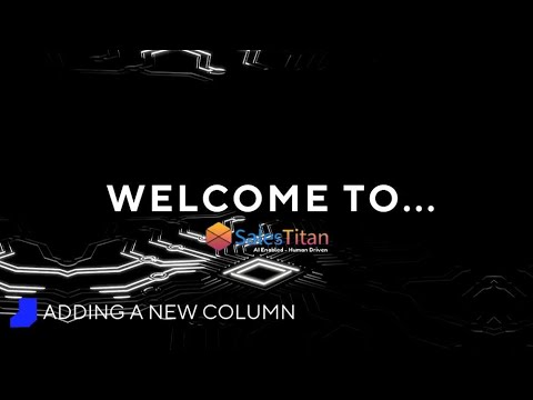 Adding New Columns - YouTube