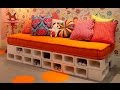 125 IDEAS DE DECORACION CON BLOQUES DE CEMENTO.