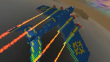 FTD : Anterak : Classical Bomber : Start, Attack & Landing