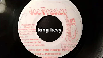 Glen Washington - How Did You Know - Joe Frasier 7" w/ Version