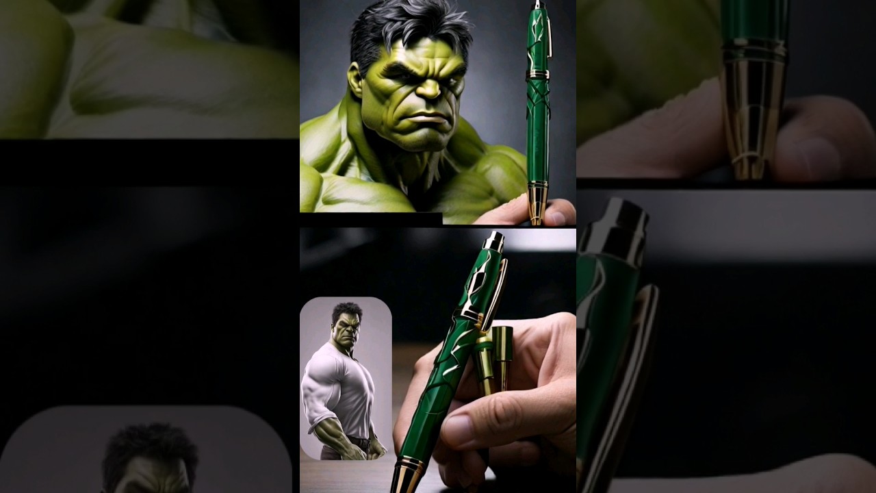Superhero pens💥Marvel and DC superheroes, but pens!  